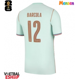 Frankrijk Bradley Barcola #12 Uit tenue WK 2026 Korte Mouw