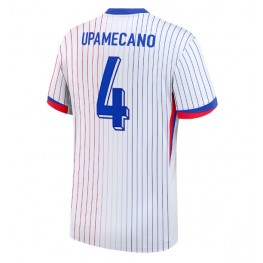 Frankrijk Dayot Upamecano #4 Uit tenue EK 2024 Korte Mouw