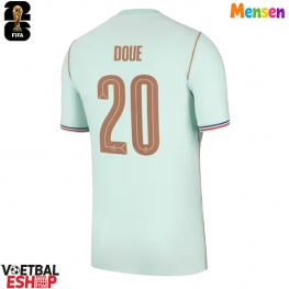 Frankrijk Desire Doue #20 Uit tenue WK 2026 Korte Mouw