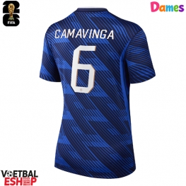 Frankrijk Eduardo Camavinga #6 Thuis tenue Dames WK 2026 Korte Mouw