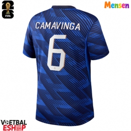 Frankrijk Eduardo Camavinga #6 Thuis tenue WK 2026 Korte Mouw