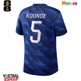 Frankrijk Jules Kounde #5 Thuis tenue WK 2026 Korte Mouw