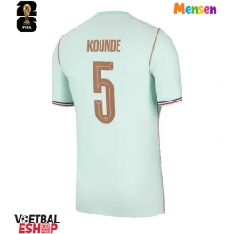 Frankrijk Jules Kounde #5 Uit tenue WK 2026 Korte Mouw