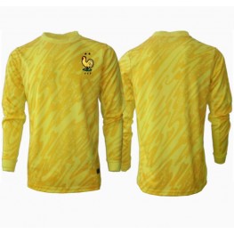 Frankrijk Keeper Thuis tenue EK 2024 Lange Mouw