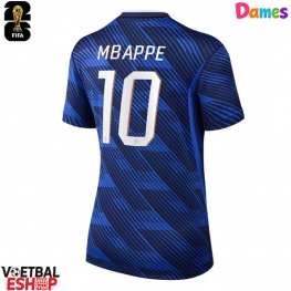 Frankrijk Kylian Mbappe #10 Thuis tenue Dames WK 2026 Korte Mouw