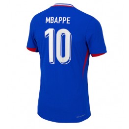 Frankrijk Kylian Mbappe #10 Thuis tenue EK 2024 Korte Mouw