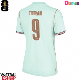 Frankrijk Marcus Thuram #9 Uit tenue Dames WK 2026 Korte Mouw