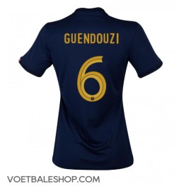 Frankrijk Matteo Guendouzi #6 Thuis tenue Dames WK 2022 Korte Mouw