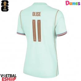 Frankrijk Michael Olise #11 Uit tenue Dames WK 2026 Korte Mouw
