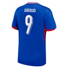 Frankrijk Olivier Giroud #9 Thuis tenue EK 2024 Korte Mouw