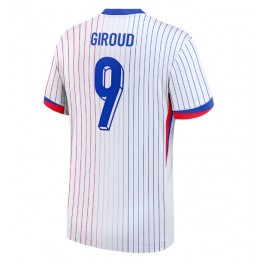 Frankrijk Olivier Giroud #9 Uit tenue EK 2024 Korte Mouw