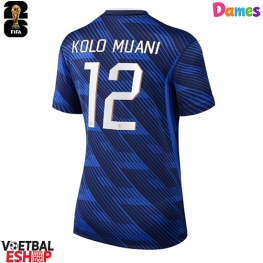 Frankrijk Randal Kolo Muani #12 Thuis tenue Dames WK 2026 Korte Mouw