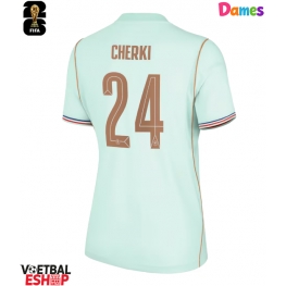 Frankrijk Rayan Cherki #24 Uit tenue Dames WK 2026 Korte Mouw