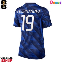 Frankrijk Theo Hernandez #19 Thuis tenue Dames WK 2026 Korte Mouw