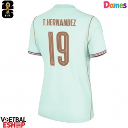 Frankrijk Theo Hernandez #19 Uit tenue Dames WK 2026 Korte Mouw