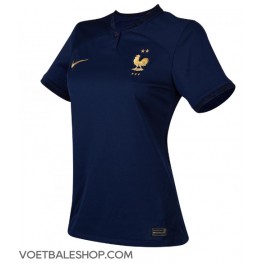 Frankrijk Thuis tenue Dames WK 2022 Korte Mouw