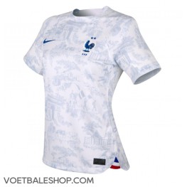 Frankrijk Uit tenue Dames WK 2022 Korte Mouw