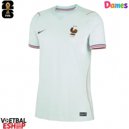 Frankrijk Uit tenue Dames WK 2026 Korte Mouw