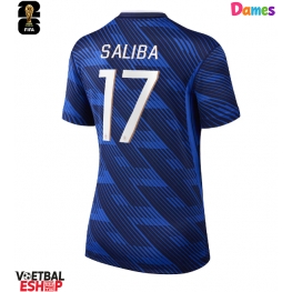 Frankrijk William Saliba #17 Thuis tenue Dames WK 2026 Korte Mouw