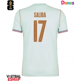 Frankrijk William Saliba #17 Uit tenue Dames WK 2026 Korte Mouw