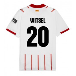 Girona Axel Witsel #20 Thuis tenue 2025-26 Korte Mouw
