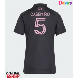 Inter Miami Casemiro #5 Uit tenue Dames 2026-27 Korte Mouw