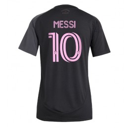 Inter Miami Lionel Messi #10 Uit tenue Dames 2025-26 Korte Mouw