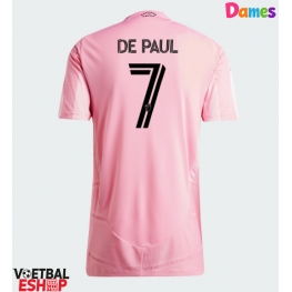 Inter Miami Rodrigo De Paul #7 Thuis tenue Dames 2026-27 Korte Mouw