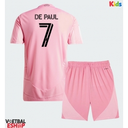 Inter Miami Rodrigo De Paul #7 Thuis tenue Kids 2026-27 Korte Mouw (+ Korte broeken)