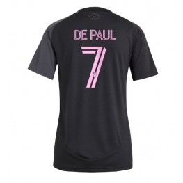 Inter Miami Rodrigo De Paul #7 Uit tenue Dames 2025-26 Korte Mouw