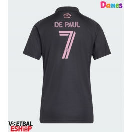 Inter Miami Rodrigo De Paul #7 Uit tenue Dames 2026-27 Korte Mouw