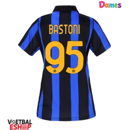 Inter Milan Alessandro Bastoni #95 Thuis tenue Dames 2026-27 Korte Mouw