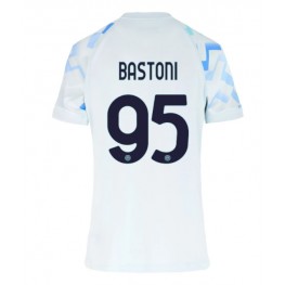 Inter Milan Alessandro Bastoni #95 Uit tenue Dames 2025-26 Korte Mouw