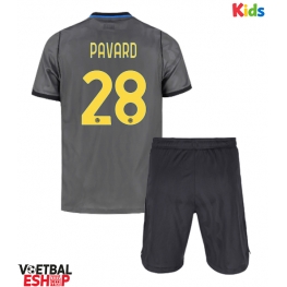 Inter Milan Benjamin Pavard #28 Derde tenue Kids 2026-27 Korte Mouw (+ Korte broeken)