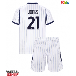 Inter Milan Curtis Jones #21 Uit tenue Kids 2026-27 Korte Mouw (+ Korte broeken)