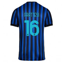 Inter Milan Davide Frattesi #16 Thuis tenue 2025-26 Korte Mouw Inter Milan Davide Frattesi #16 Thuis tenue 2025-26 Korte Mouw