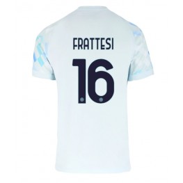 Inter Milan Davide Frattesi #16 Uit tenue 2025-26 Korte Mouw Inter Milan Davide Frattesi #16 Uit tenue 2025-26 Korte Mouw