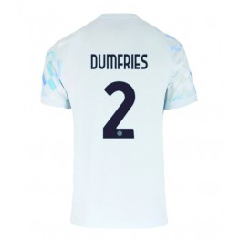 Inter Milan Denzel Dumfries #2 Uit tenue 2025-26 Korte Mouw