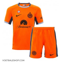 Inter Milan Derde tenue Kids 2023-24 Korte Mouw (+ Korte broeken)
