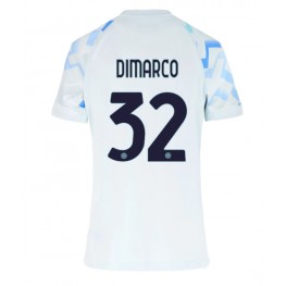Inter Milan Federico Dimarco #32 Uit tenue Dames 2025-26 Korte Mouw