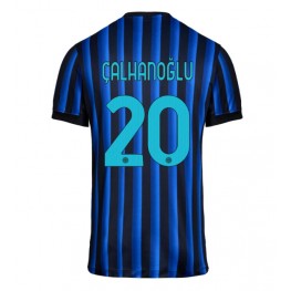 Inter Milan Hakan Calhanoglu #20 Thuis tenue 2025-26 Korte Mouw Inter Milan Hakan Calhanoglu #20 Thuis tenue 2025-26 Korte Mouw