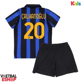 Inter Milan Hakan Calhanoglu #20 Thuis tenue Kids 2026-27 Korte Mouw (+ Korte broeken)