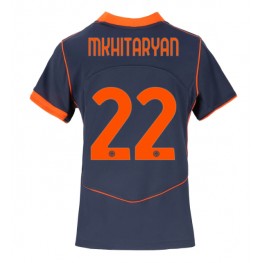 Inter Milan Henrikh Mkhitaryan #22 Derde tenue Dames 2025-26 Korte Mouw