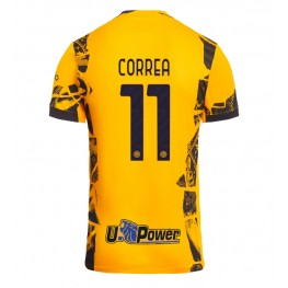 Inter Milan Joaquin Correa #11 Derde tenue 2024-25 Korte Mouw