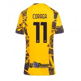 Inter Milan Joaquin Correa #11 Derde tenue Dames 2024-25 Korte Mouw