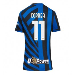 Inter Milan Joaquin Correa #11 Thuis tenue Dames 2024-25 Korte Mouw