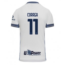 Inter Milan Joaquin Correa #11 Uit tenue 2024-25 Korte Mouw
