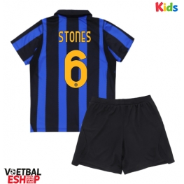 Inter Milan John Stones #6 Thuis tenue Kids 2026-27 Korte Mouw (+ Korte broeken)