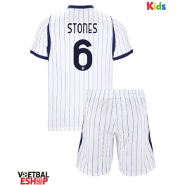 Inter Milan John Stones #6 Uit tenue Kids 2026-27 Korte Mouw (+ Korte broeken)