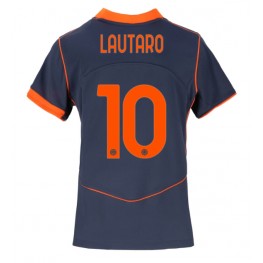 Inter Milan Lautaro Martinez #10 Derde tenue Dames 2025-26 Korte Mouw